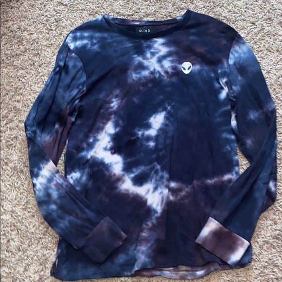Zumiez Tops - Alien tye dye tee